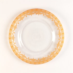 glass dinner plate pz 019
