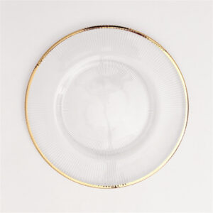 glass dinner plate pz 020