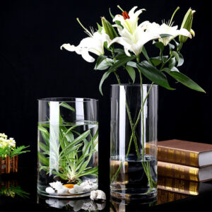 glass flower vase hp 037 2