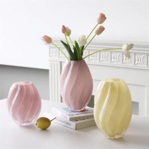 glass flower vase hp 019