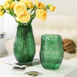glass flower vase hp 027