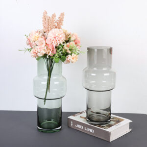 glass flower vase hp 038