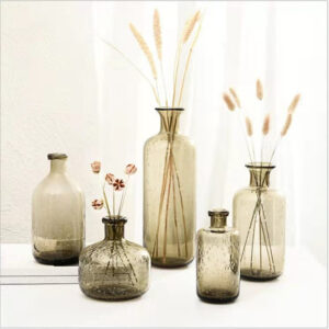 glass flower vase hp 006