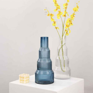 glass flower vase hp 069