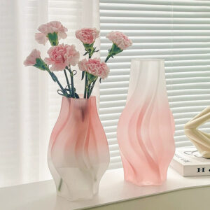 glass flower vase hp 010