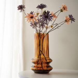 glass flower vase hp 075