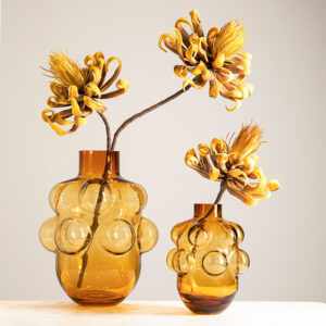 glass flower vase hp 083