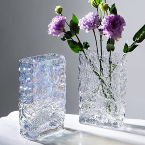 glass flower vase hp 090