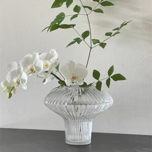 glass flower vase hp 091