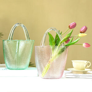 glass flower vase hp 049 2