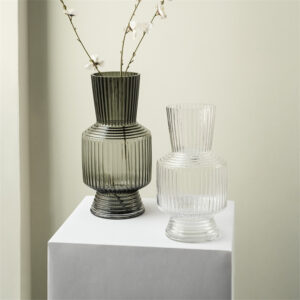 glass flower vase hp 068 2