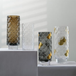 glass flower vase hp 072 2