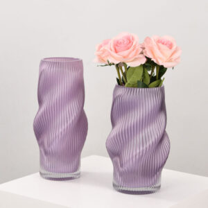 glass flower vase hp 077 2