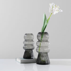 glass flower vase hp 089 2
