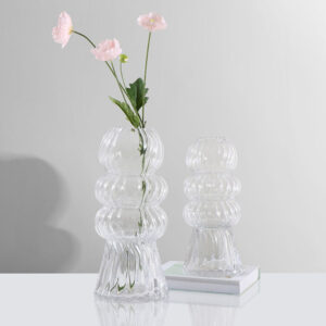 glass flower vase hp 089 3
