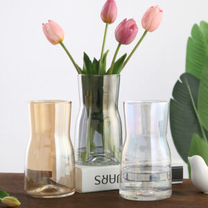 glass flower vase hp 008