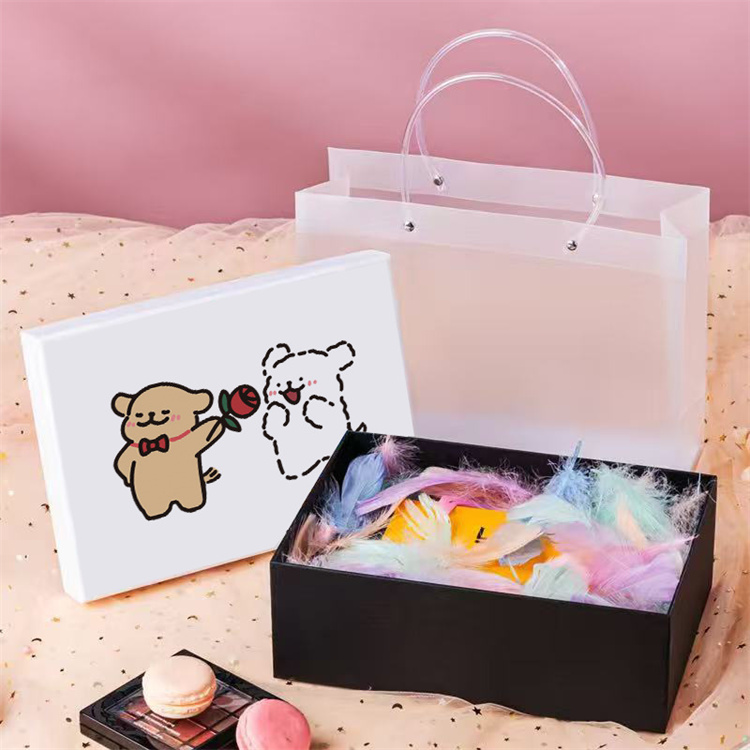 14 Rigid color cardboard gift boxes printing - Image 1