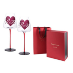 Wine Glass Goblet Decal Logo Available-Crystal Glass Glassware - Image 3