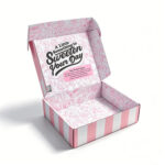 Corrugated color box e‑flute color box printing