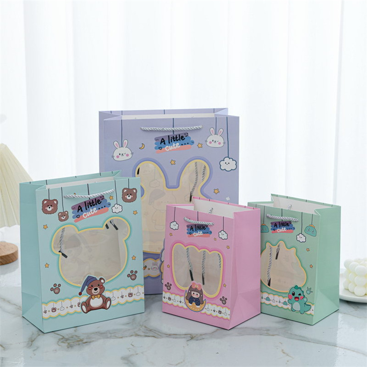 4 Custom paper bags for gift - Image 1