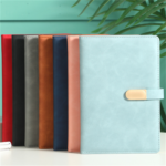 Custom Suede Leather Cover Notebook for Promotion Gifts - Image 2