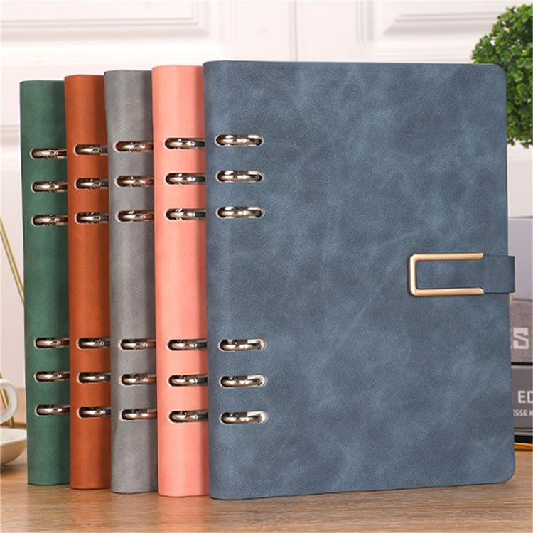 NB-011 Suede leather cover notebook 2-2 Custom Suede Leather Cover Notebook for Promotion Gifts - Image 1