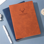 Custom Suede Leather Cover Notebook for Promotion Gifts - Image 4