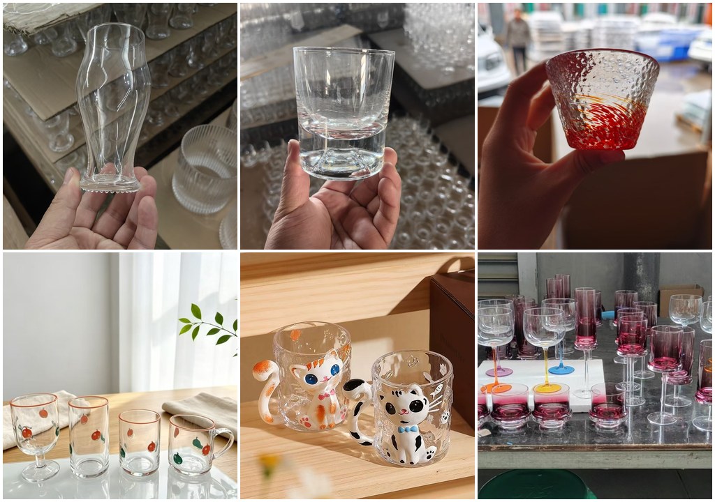 handmade crystal glass drinkware