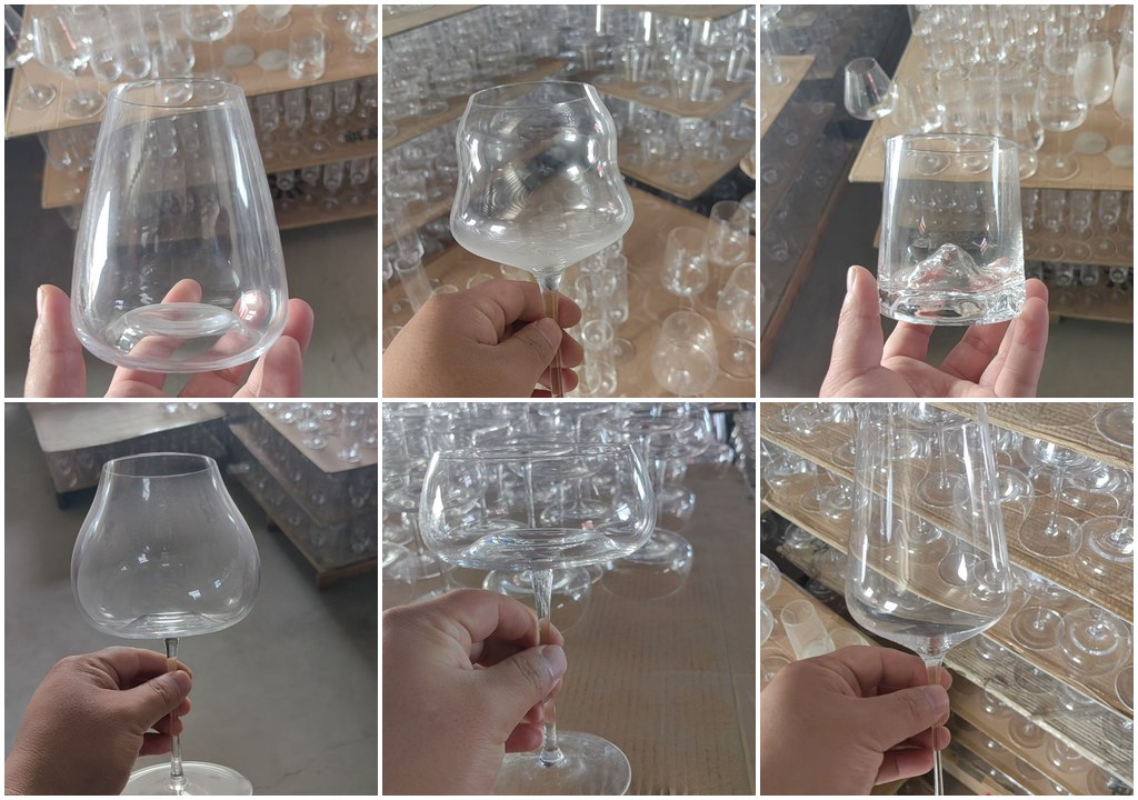 handmade glass drinkware