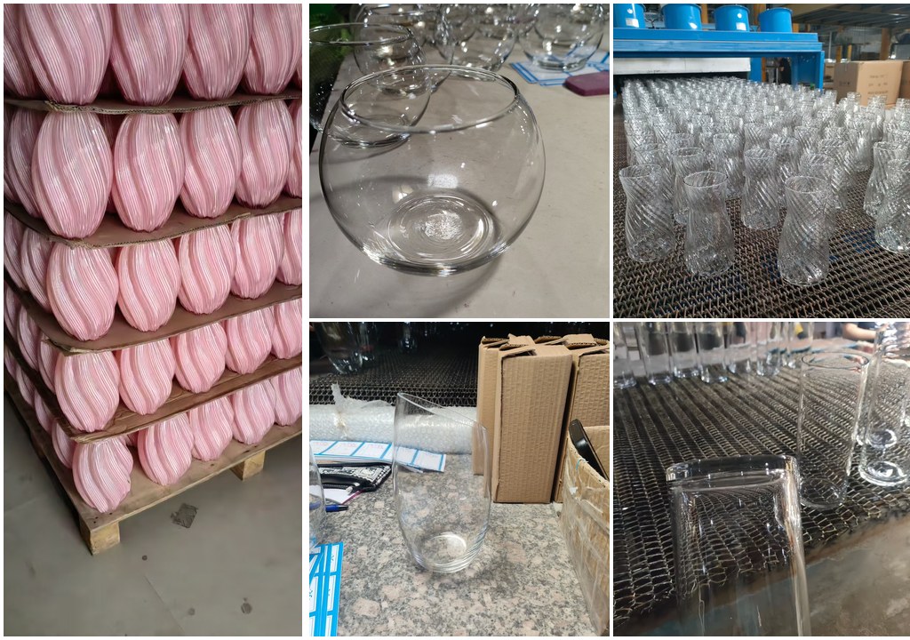 handmade glass vases